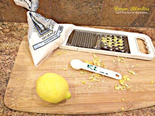Lemon Blondies | Can't Stay Out of the Kitchen | Cool, refreshing and scrumptious #lemon #dessert that's very easy to make. #cookie #brownie