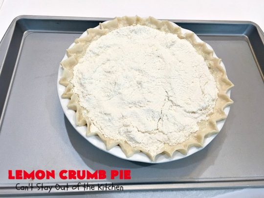 Lemon Crumb Pie | Can't Stay Out of the Kitchen | these #LemonPies are magnificent! This #GooseberryPatch #recipe is so delightful we made 2 batches (4 pies total). Great #dessert for #company or #holidays. #pie #LemonCrumbPie #HolidayDessert #LemonDessert #ValentinesDay