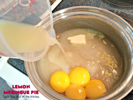Lemon Meringue Pie | Can't Stay Out of the Kitchen | this is the best #lemon #pie ever! Perfect blend of sweet and tangy with a luscious #meringue topping. Great #dessert for the #holidays or company.