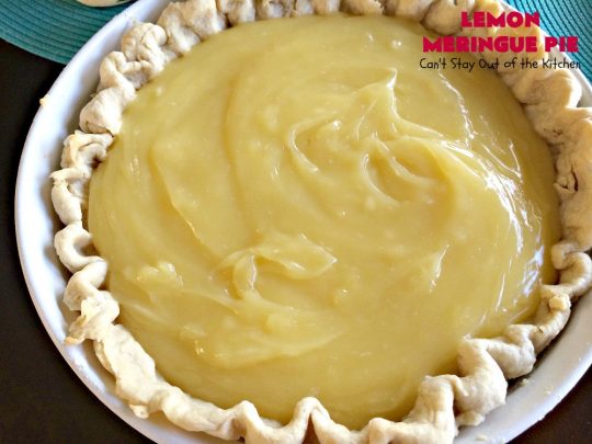 Lemon Meringue Pie | Can't Stay Out of the Kitchen | this is the best #lemon #pie ever! Perfect blend of sweet and tangy with a luscious #meringue topping. Great #dessert for the #holidays or company.