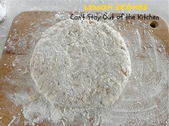 Lemon Scones | Can't Stay Out of the Kitchen | these luscious #scones include #LemonZest #CandiedLemonPeel & #LemonJuice! Yes, they're delightfully lemony & marvelous for a weekend, #holiday or company #breakfast or #brunch. If you enjoy #lemon anything, these sweet #LemonScones will cure any sweet tooth craving. #HolidayBreakfast #ParadiseFruit