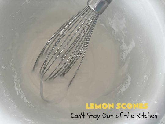 Lemon Scones | Can't Stay Out of the Kitchen | these luscious #scones include #LemonZest #CandiedLemonPeel & #LemonJuice! Yes, they're delightfully lemony & marvelous for a weekend, #holiday or company #breakfast or #brunch. If you enjoy #lemon anything, these sweet #LemonScones will cure any sweet tooth craving. #HolidayBreakfast #ParadiseFruit