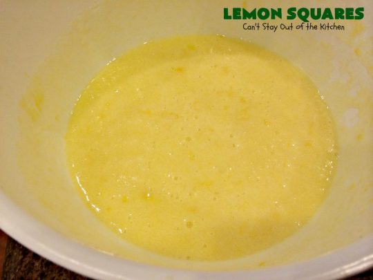 Lemon Squares | Can't Stay Out of the Kitchen | this ooey, gooey, lemony, decadent #dessert has always been my son's favorite #cookie #recipe. We've always loved making them for the #Christmas #holidays. This easy & economical dessert will have you drooling from the first bite! #lemon #LemonSquares #LemonDessert #HolidayDessert