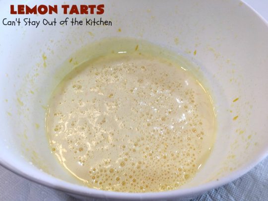 Lemon Tarts | Can't Stay Out of the Kitchen | these amazing #cookies are seriously addictive. You can't stop after eating just one! Terrific for #holiday or #tailgating parties, potlucks or any occasion. #lemon #LemonTarts #dessert #LemonDessert