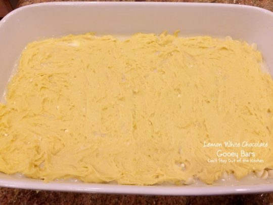 Lemon White Chocolate Gooey Bars | Can't Stay Out of the Kitchen | rich and decadent #lemon bars with #whitechocolatechips and #condensedmilk. #cookie #dessert #chocolate