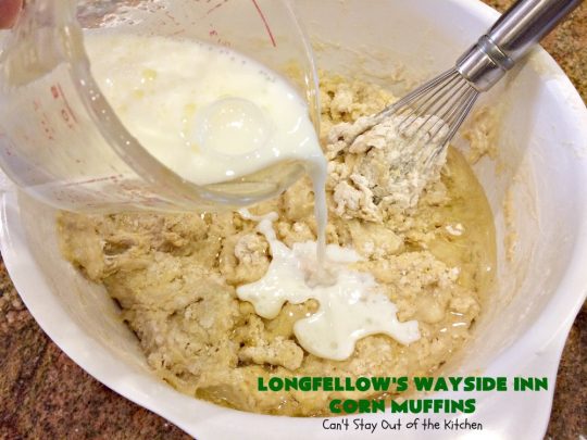 Longfellow's Wayside Inn Corn Muffins | Can't Stay Out of the Kitchen | These fantastic #muffins are the best! This is the famous #WaysideInn Restaurant #recipe. It's a terrific #CornMuffin for either #breakfast or dinner. #Corn #BreakfastMuffins #LongfellowsWaysideInn #LongfellowsWaysideInnCornMuffins