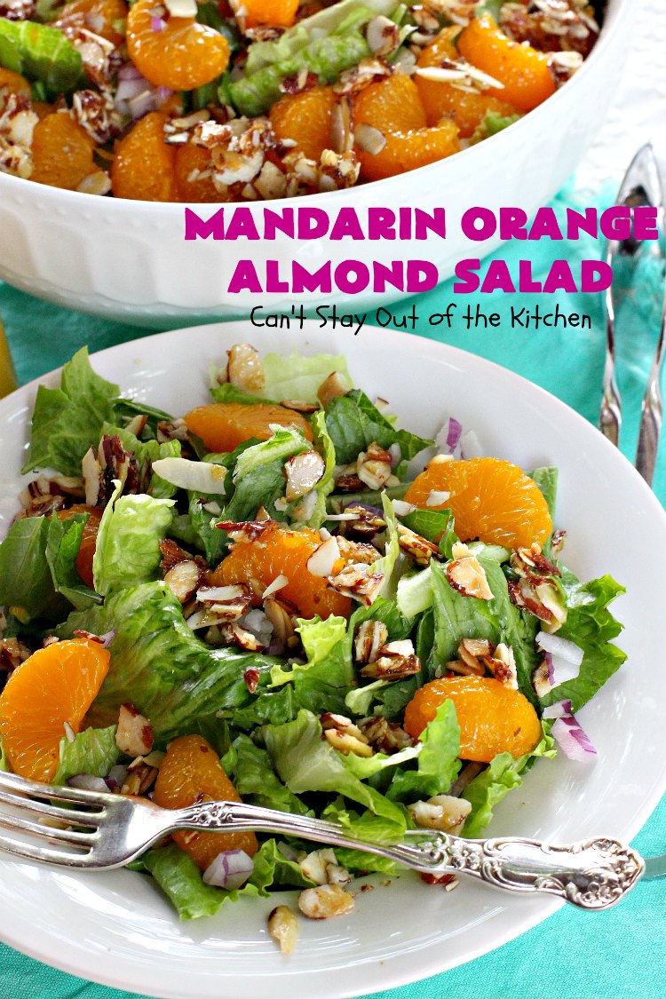 Mandarin Orange Almond Salad Mandarin Orange Almond Salad