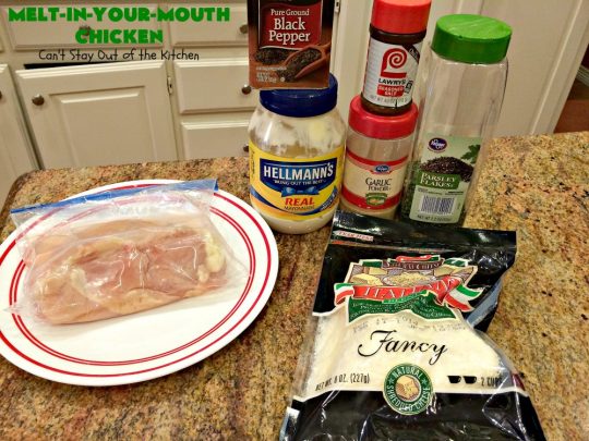 Melt-In-Your-Mouth Chicken | Can't Stay Out of the Kitchen | this easy #chicken entree is so delicious it melts in your mouth! Great for family or company dinners. #GlutenFree #MeltInYourMouthChicken