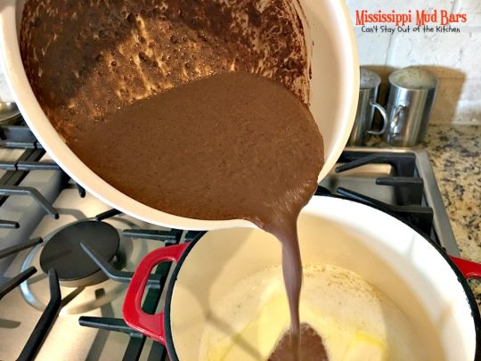 Mississippi Mud Bars | Can't Stay Out of the Kitchen | these #PaulaDeen #brownies are so addictive you won't be able to stop eating them. #dessert #chocolate #marshmallows