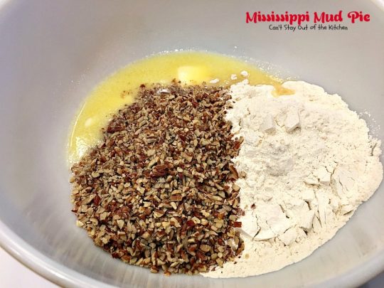 Mississippi Mud Pie | Can't Stay Out of the Kitchen | this amazing layered #dessert is also called #chocolate lasagna! It's spectacular for any party and always a crowd pleaser.