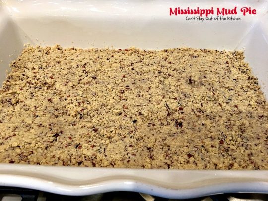 Mississippi Mud Pie | Can't Stay Out of the Kitchen | this amazing layered #dessert is also called #chocolate lasagna! It's spectacular for any party and always a crowd pleaser.