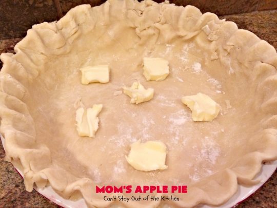 Mom's Apple Pie | Can't Stay Out of the Kitchen | our favorite #applepie. This old-fashioned recipe is heavenly. #apples #dessert #pie