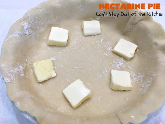 Nectarine Pie | Can't Stay Out of the Kitchen | this is absolutely the best #FruitPie ever! I never realized #nectarines tasted so great in #dessert. Better than #PeachPie! Love this #recipe. #southern #NectarinePie #cinnamon #NectarineDessert #Canbassador #WashingtonStateFruitCommission #WashingtonStoneFruitGrowers