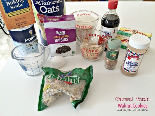 Oatmeal Raisin Walnut Cookies | Can't Stay Out of the Kitchen | an old-fashioned favorite #cookie filled with #raisins #oatmeal and #walnuts. Great for #holiday #baking. #dessert