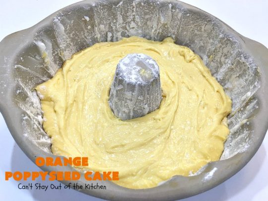 Orange Poppyseed Cake | Can't Stay Out of the Kitchen | this fantastic #cake is so easy & delicious. We serve it for dinner or as a #breakfast #coffeecake. Terrific for company or #holidays like #MothersDay or #FathersDay. #dessert #OrangePoppySeedCake #OrangeCake #OrangeDessert #HolidayDessert #MothersDayDessert #FathersDayDessert