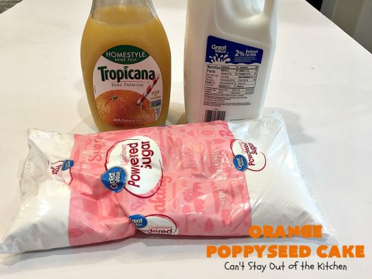 Orange Poppyseed Cake | Can't Stay Out of the Kitchen | this fantastic #cake is so easy & delicious. We serve it for dinner or as a #breakfast #coffeecake. Terrific for company or #holidays like #MothersDay or #FathersDay. #dessert #OrangePoppySeedCake #OrangeCake #OrangeDessert #HolidayDessert #MothersDayDessert #FathersDayDessert