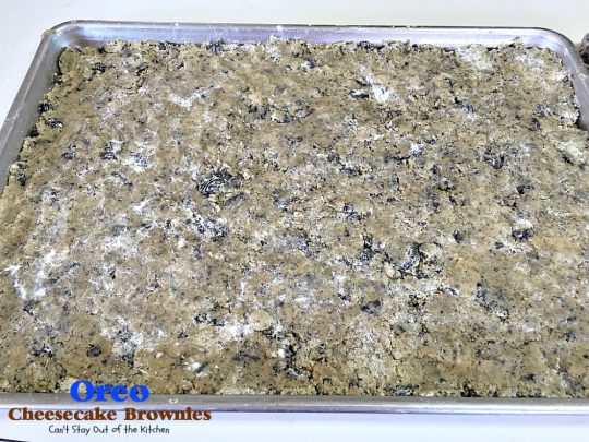 Oreo Cheesecake Brownies | Can't Stay Out of the Kitchen | these #brownies are divine! They have a scrumptious #cheesecake layer along with #Oreo #cookie dough. Amazing. #chocolate #dessert