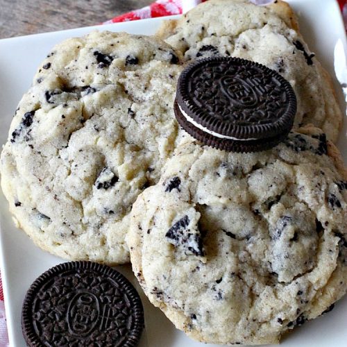 Oreo Cookie Meltaways | Can't Stay Out of the Kitchen | these over-the-top #cookies simply dissolve in your mouth! They're rich, decadent, chocolaty and so enjoyable! If you like #Oreos, you'll love them in this #dessert. #chocolate #OreoDessert #ChocolateDessert #ChristmasCookieExchange #tailgating