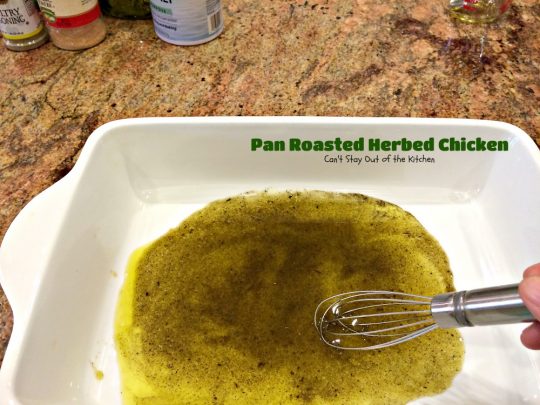 Pan Roasted Herbed Chicken | Can't Stay Out of the Kitchen | easy, simple & delectable #chicken entree that's healthy, low calorie and #glutenfree.