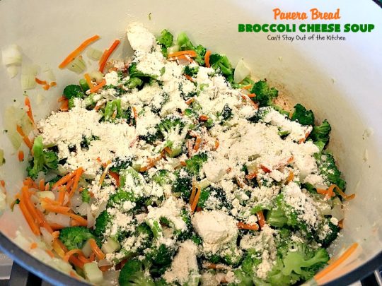 Panera Bread Broccoli Cheese Soup | Can't Stay Out of the Kitchen | this #copycat recipe is spectacular. This is the best #broccoli #cheese #soup I've ever tasted. So easy, too--only takes about 30 minutes! #panerabread #glutenfree