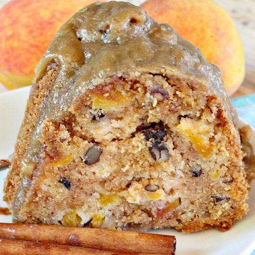 Peach Cake | Can't Stay Out of the Kitchen