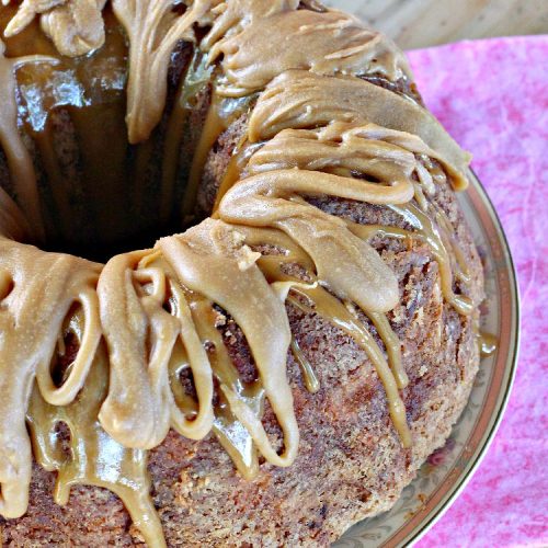 Peach Dapple Cake | Can't Stay Out of the Kitchen