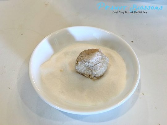 Peanut Blossoms | Can't Stay Out of the Kitchen | fabulous #peanutbutter #cookies are stuffed with a #HersheysKiss and are great for #christmas parties. #dessert #chocolate
