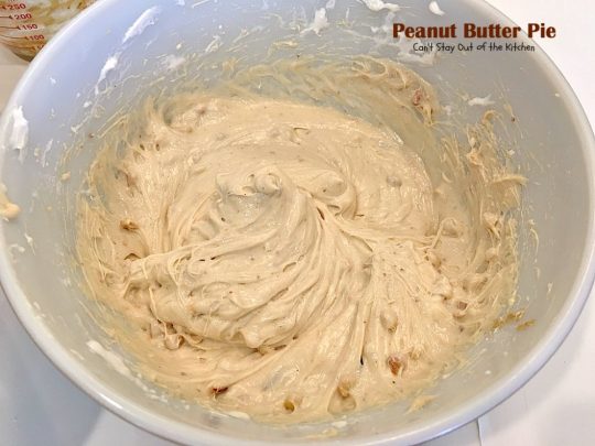 Peanut Butter Pie | Can't Stay Out of the Kitchen | absolutely scrumptious #dessert #pie made with #peanutbutter & cream cheese. #chocolate tops it off making it divine!