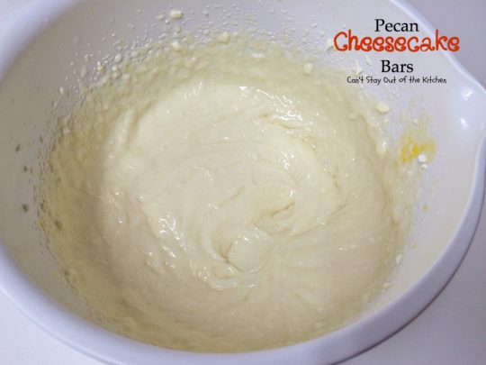 Pecan Cheesecake Bars | Can't Stay Out of the Kitchen | these lovely #pecan #brownies have a wonderful #cheesecake layer that makes them spectacular. #dessert
