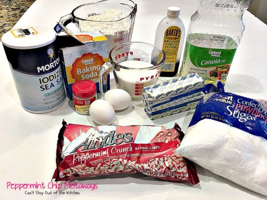 Peppermint Chip Meltaways | Can't Stay Out of the Kitchen | these #cookies just melt in your mouth--literally! #Andes #peppermint baking chips provide breathtaking flavor. #dessert