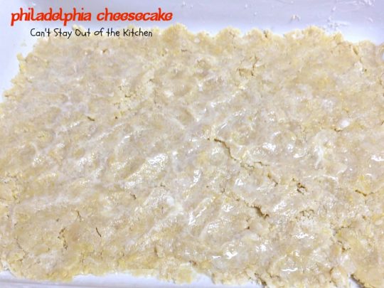 Philadelphia Cheesecake | Can't Stay Out of the Kitchen | this fabulous #cheesecake is exceptionally good for #holidays and special occasions like #Valentine'sDay. #dessert #cherrypiefilling