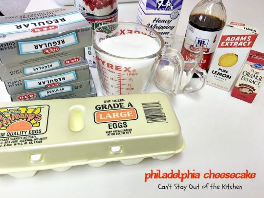 Philadelphia Cheesecake | Can't Stay Out of the Kitchen | this fabulous #cheesecake is exceptionally good for #holidays and special occasions like #Valentine'sDay. #dessert #cherrypiefilling
