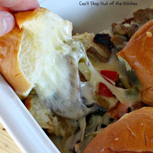 Philly Cheesecake Sliders | Can't Stay Out of the Kitchen