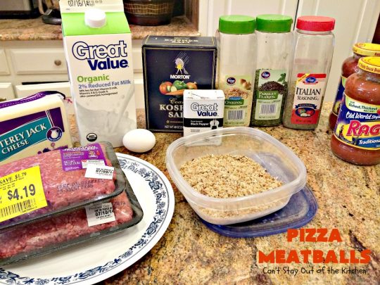 Pizza Meatballs | Can't Stay Out of the Kitchen | this delightful 30-minute #meatballs recipe is perfect for weeknights when you're short on time. It's kid-friendly & delicious comfort food. #pizza #beef #cheese #pasta