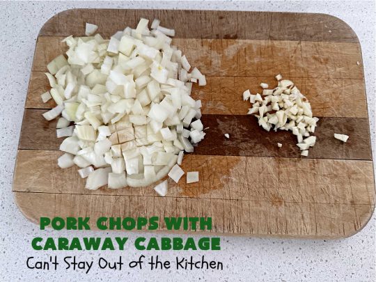 Pork Chops with Caraway Cabbage | Can't Stay Out of the Kitchen | this tasty & delicious #MainDish includes #PorkChops with wonderfully flavored tri-colored #cabbage. It's a great #pork dish to whip up when you're short on time since it's really easy to toss together. #GlutenFree #PorkChopsWithCarawayCabbagePork Chops with Caraway Cabbage | Can't Stay Out of the Kitchen | this tasty & delicious #MainDish includes #PorkChops with wonderfully flavored tri-colored #cabbage. It's a great #pork dish to whip up when you're short on time since it's really easy to toss together. #GlutenFree #PorkChopsWithCarawayCabbage