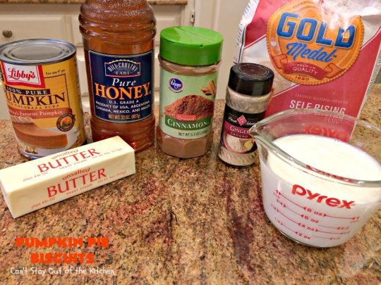 Pumpkin Pie Biscuits | Can't Stay Out of the Kitchen | the most awesome #biscuits ever! These use #pumpkin, #cinnamon & nutmeg & are perfect for #fall #baking & #Thanksgiving. #pumpkinpie