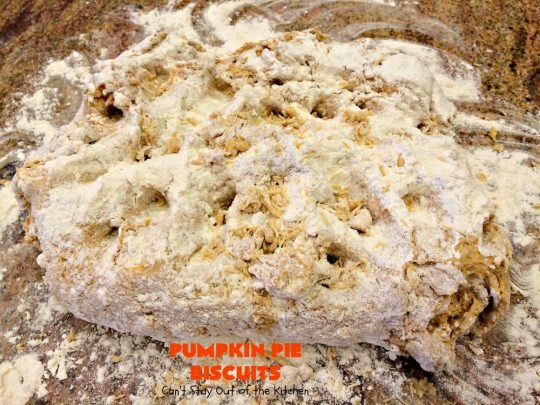 Pumpkin Pie Biscuits | Can't Stay Out of the Kitchen | the most awesome #biscuits ever! These use #pumpkin, #cinnamon & nutmeg & are perfect for #fall #baking & #Thanksgiving. #pumpkinpie
