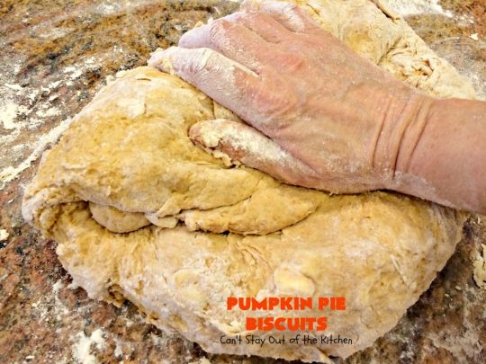 Pumpkin Pie Biscuits | Can't Stay Out of the Kitchen | the most awesome #biscuits ever! These use #pumpkin, #cinnamon & nutmeg & are perfect for #fall #baking & #Thanksgiving. #pumpkinpie
