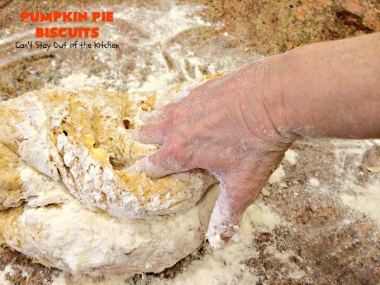 Pumpkin Pie Biscuits | Can't Stay Out of the Kitchen | the most awesome #biscuits ever! These use #pumpkin, #cinnamon & nutmeg & are perfect for #fall #baking & #Thanksgiving. #pumpkinpie