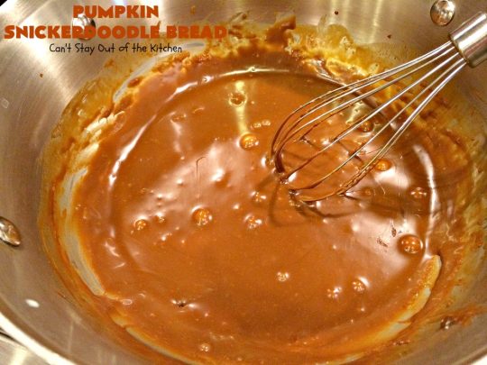 Pumpkin Snickerdoodle Bread | Can't Stay Out of the Kitchen | this is the best #pumpkin #bread ever! It's loaded with #cinnamon chips & cinnamon icing. It's a great twist on #snickerdoodle cookies or bread.