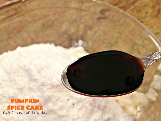 Pumpkin Spice Cake | Can't Stay Out of the Kitchen | this awesome #cake is filled with #pumpkin, spices & #pecans & topped with a heavenly #creamcheese frosting. #dessert