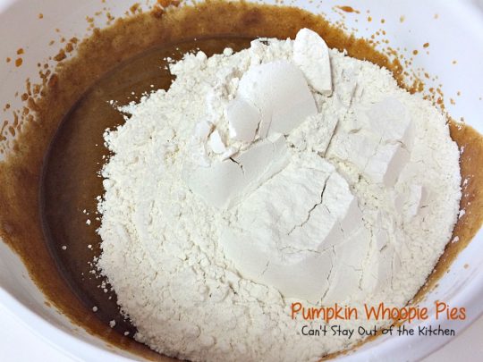 Pumpkin Whoopie Pies | Can't Stay Out of the Kitchen| these are the BEST #pumpkin #whoopiepies you've ever eaten. Rich, decadent and so scrumptious you won't be able to stop at just one! #cookie #dessert