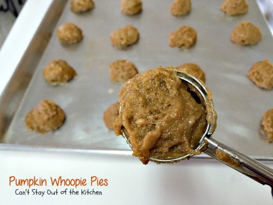 Pumpkin Whoopie Pies | Can't Stay Out of the Kitchen| these are the BEST #pumpkin #whoopiepies you've ever eaten. Rich, decadent and so scrumptious you won't be able to stop at just one! #cookie #dessert
