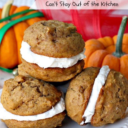 Pumpkin Whoopie Pies | Can't Stay Out of the Kitchen