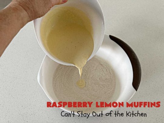 Raspberry Lemon Muffins | Can't Stay Out of the Kitchen | these luscious #muffins include #raspberries, #LemonYogurt & #LemonPeel & just burst with flavor. Every bite is satisfying & delectable. Great for a weekday or weekend #breakfast, or serve for company & a #holiday #brunch #menu. #RaspberryLemonMuffins