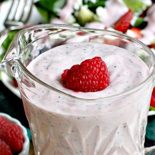 Raspberry Poppyseed Dressing | Can't Stay Out of the Kitchen