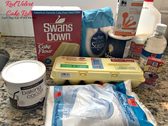 Red Velvet Cake Roll | Can't Stay Out of the Kitchen | spectacular #PaulaDeen recipe to die for! #RedVelvet #cake has a fantastic #whitechocolate #cheesecake filling. Great for the #holidays, anniversaries or #Valentine'sDay. #dessert #chocolate