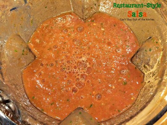 Pioneer Woman's Restaurant-Style Salsa | Can't Stay Out of the Kitchen | this awesome #salsa is fabulous for #tailgating parties. #Tex-Mex #appetizer