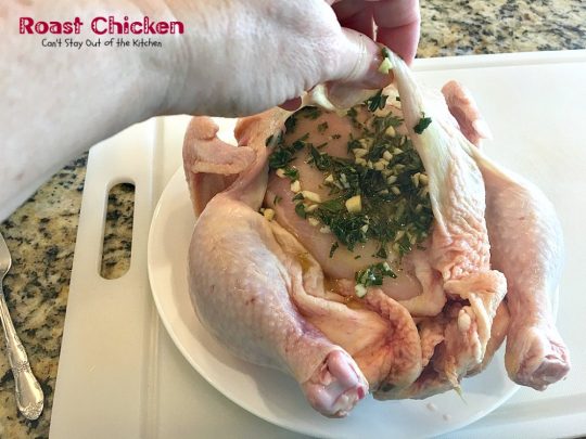 Roast Chicken | Can't Stay Out of the Kitchen | quick, easy & delicious way to make a homemade #rotisserie #chicken. #glutenfree