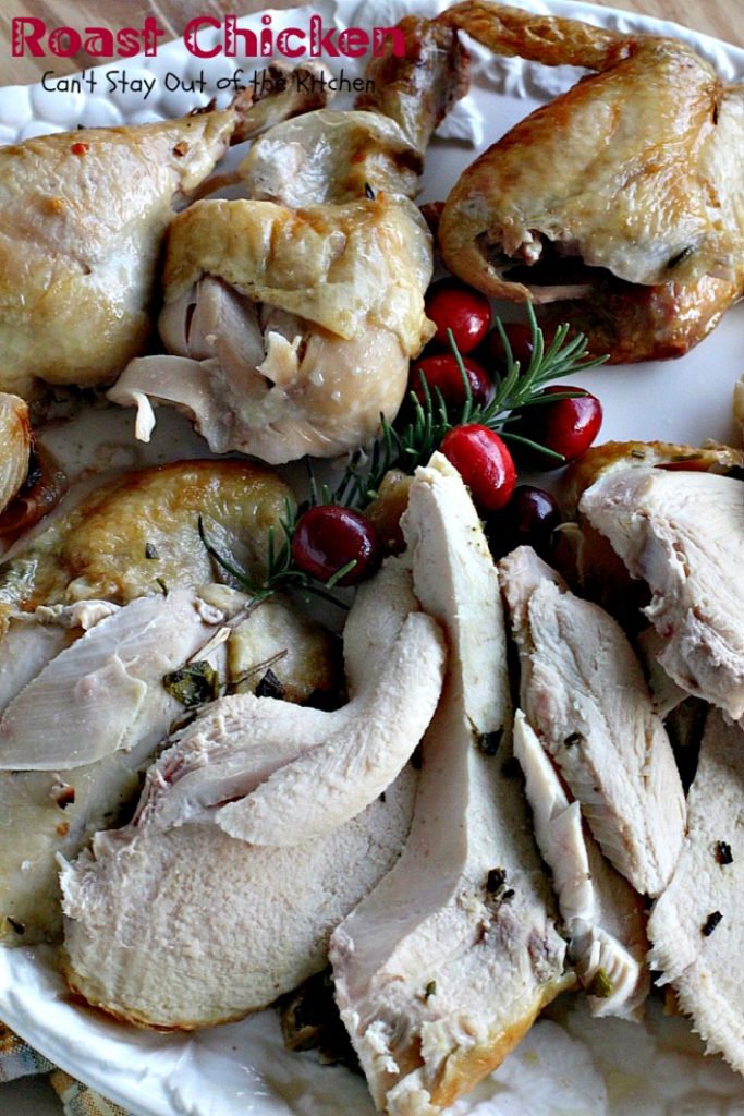 Roast Chicken | Can't Stay Out of the Kitchen | quick, easy & delicious way to make a homemade #rotisserie #chicken. #glutenfree